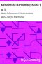 [Gutenberg 26531] • Mémoires de Marmontel (Volume 1 of 3) / Mémoires d'un Père pour servir à l'Instruction de ses enfans